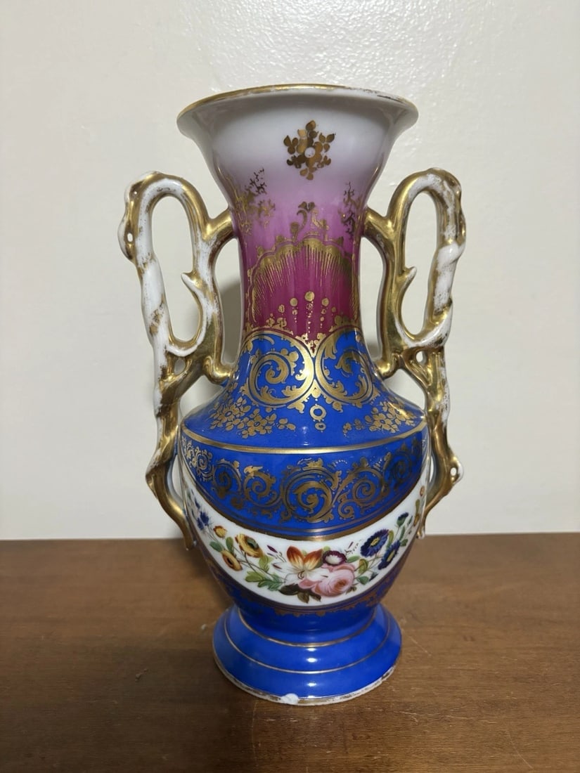 Pr Paris Porcelain Vases - 6