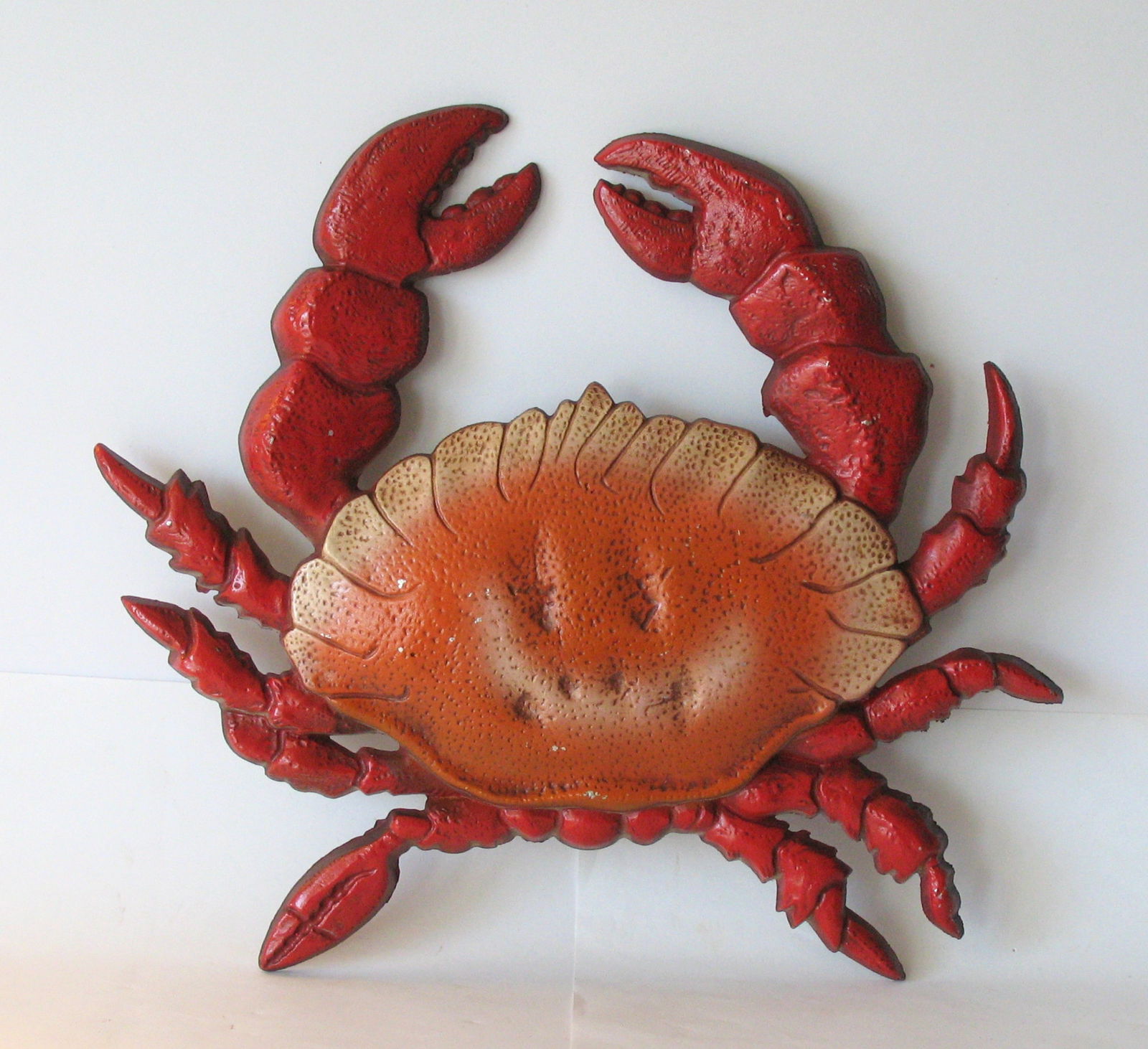 Vintage cast metal Chesapeake Bay crab shack decoration. (1 of 4)