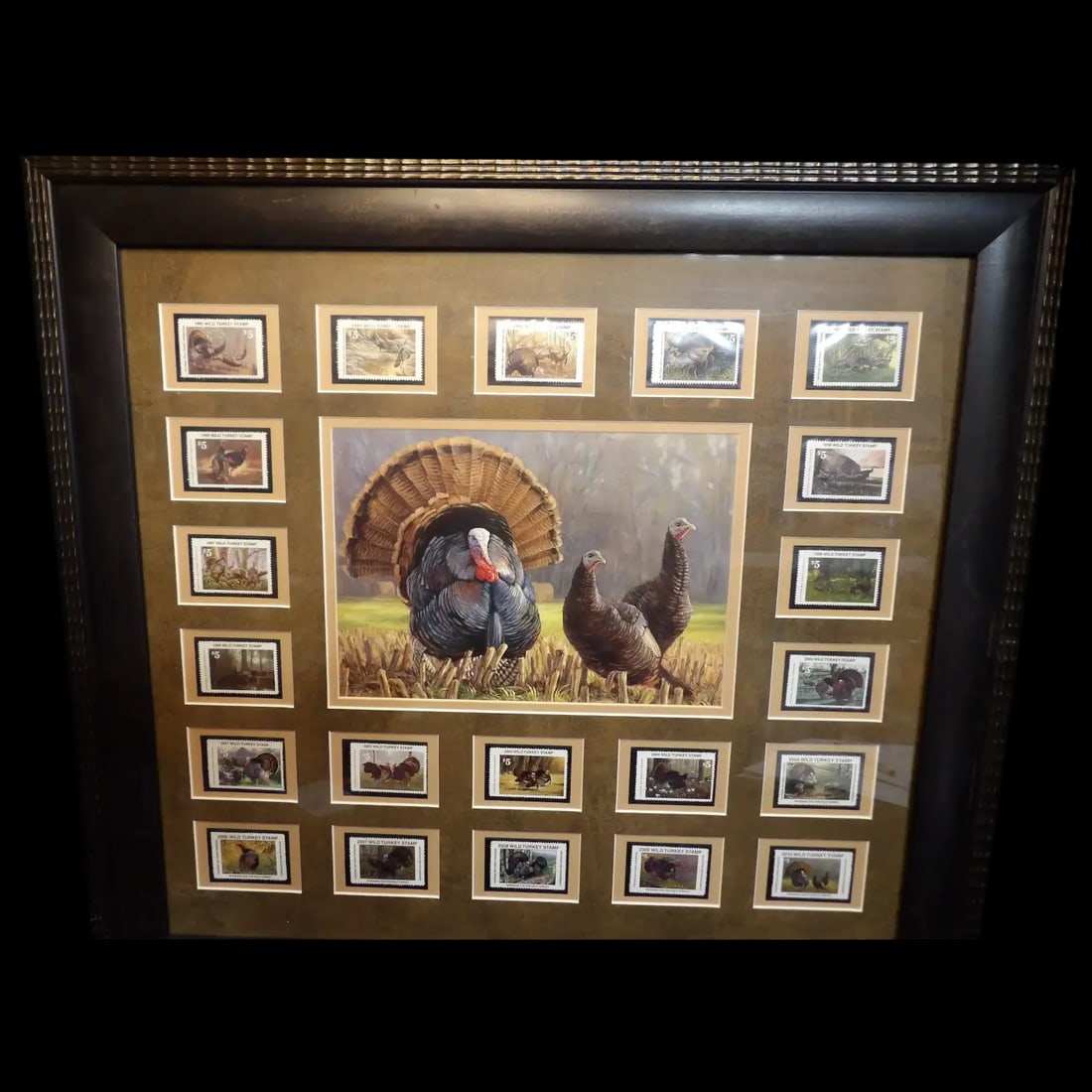 National Wildlife Foundation Turkey Stamps 1990-2010 (1 of 9)