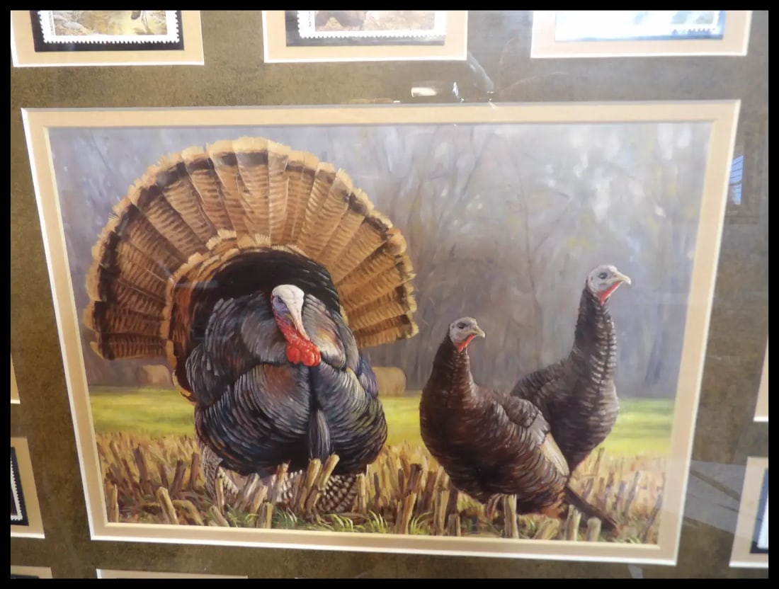 National Wildlife Foundation Turkey Stamps 1990-2010 - 5