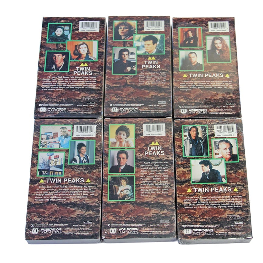 Twin Peaks VHS Almost Complete Sealed VHS Set - 3