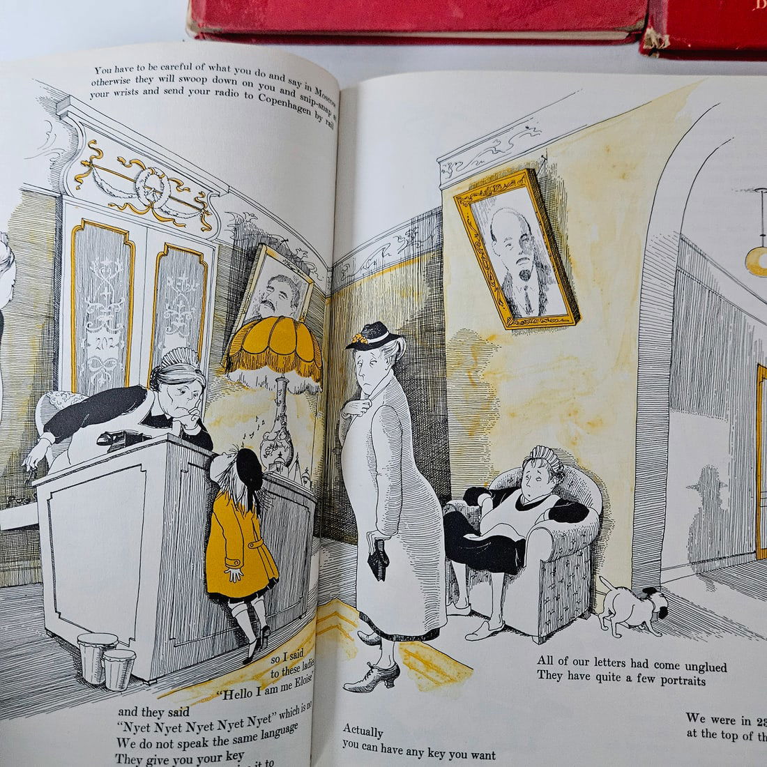 Eloise Books by Kay Thompson First Editions Hard Cover Set of 3 - 16