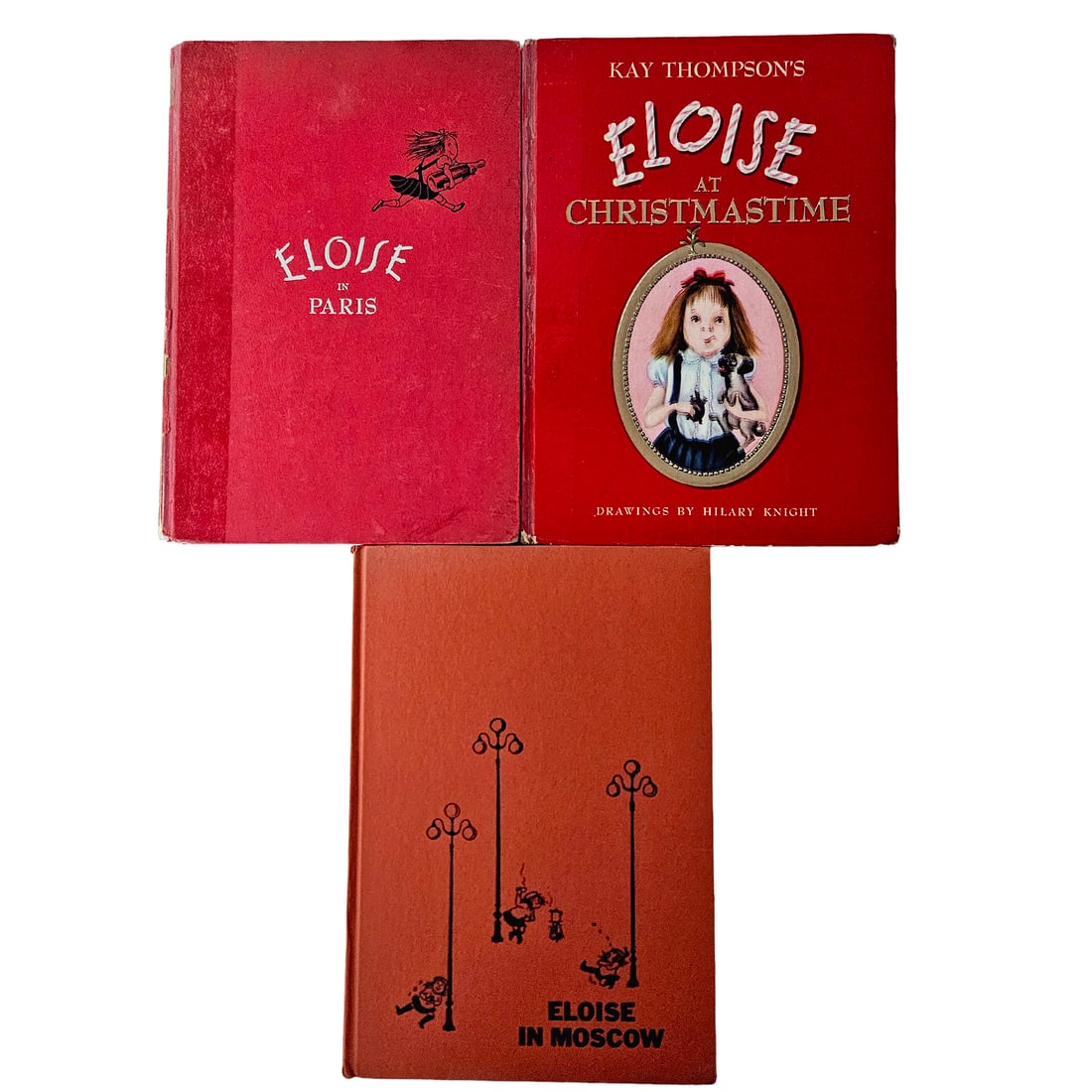 Eloise Books by Kay Thompson First Editions Hard Cover Set of 3 - 4