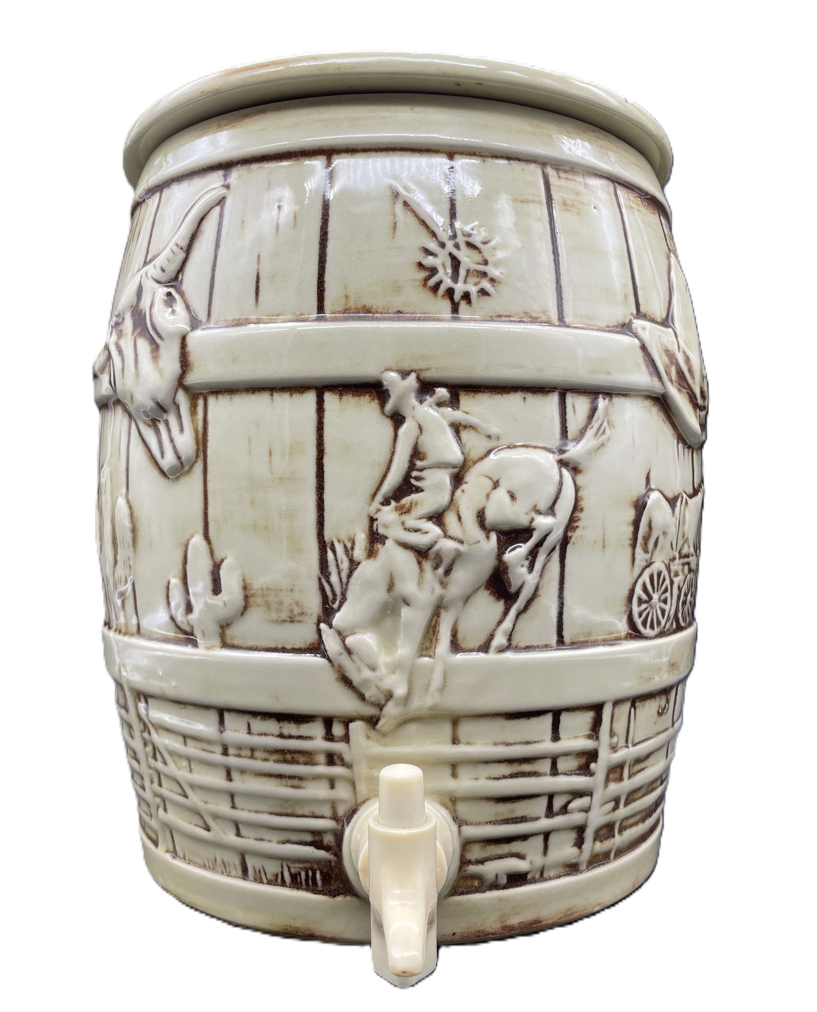 1960 MCCOY EL RANCHO WESTERN DRINK DISPENSER (1 of 8)