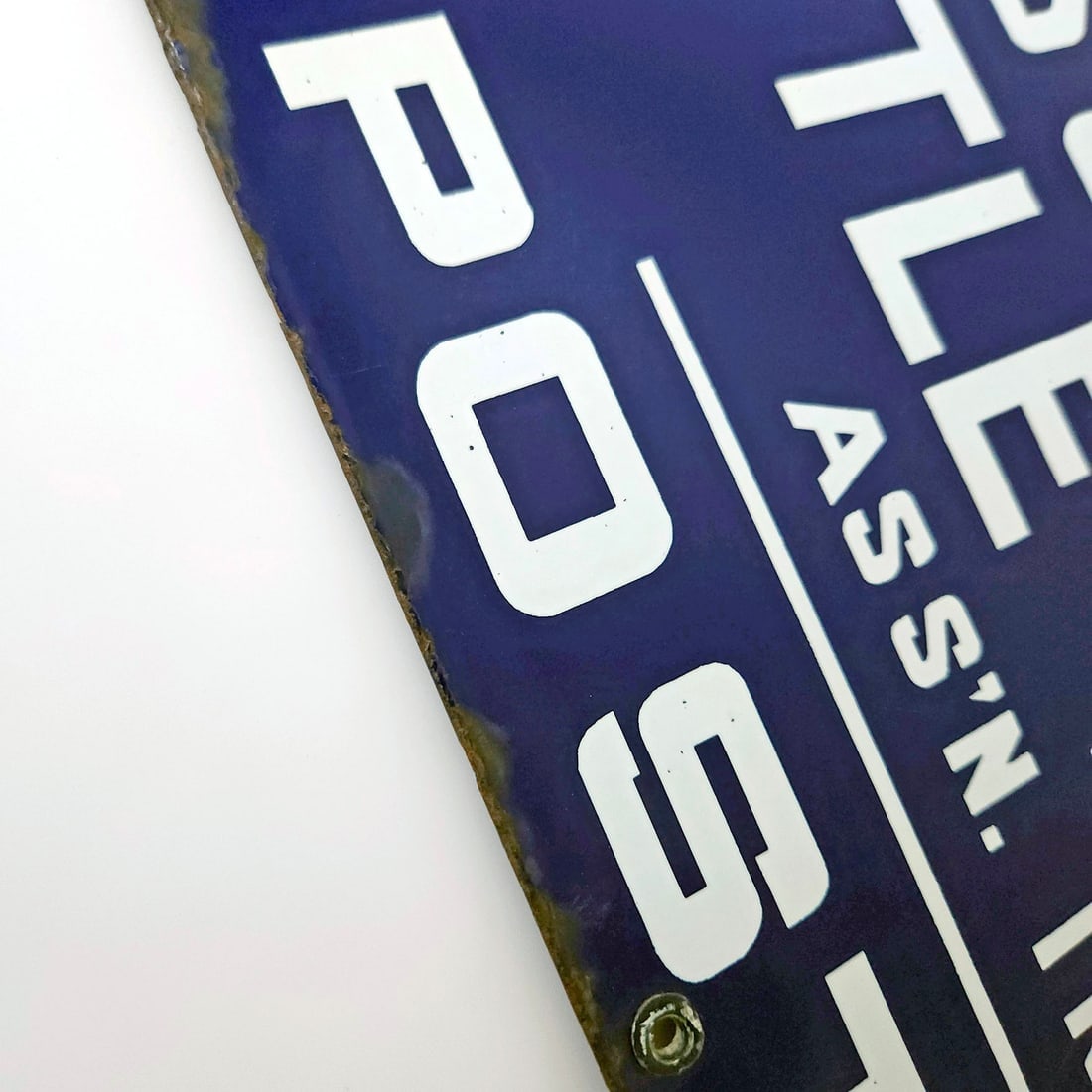 Member Texas & Southwestern Cattle Raisers Assn Inc Posted Porcelain on Metal Sign - 6