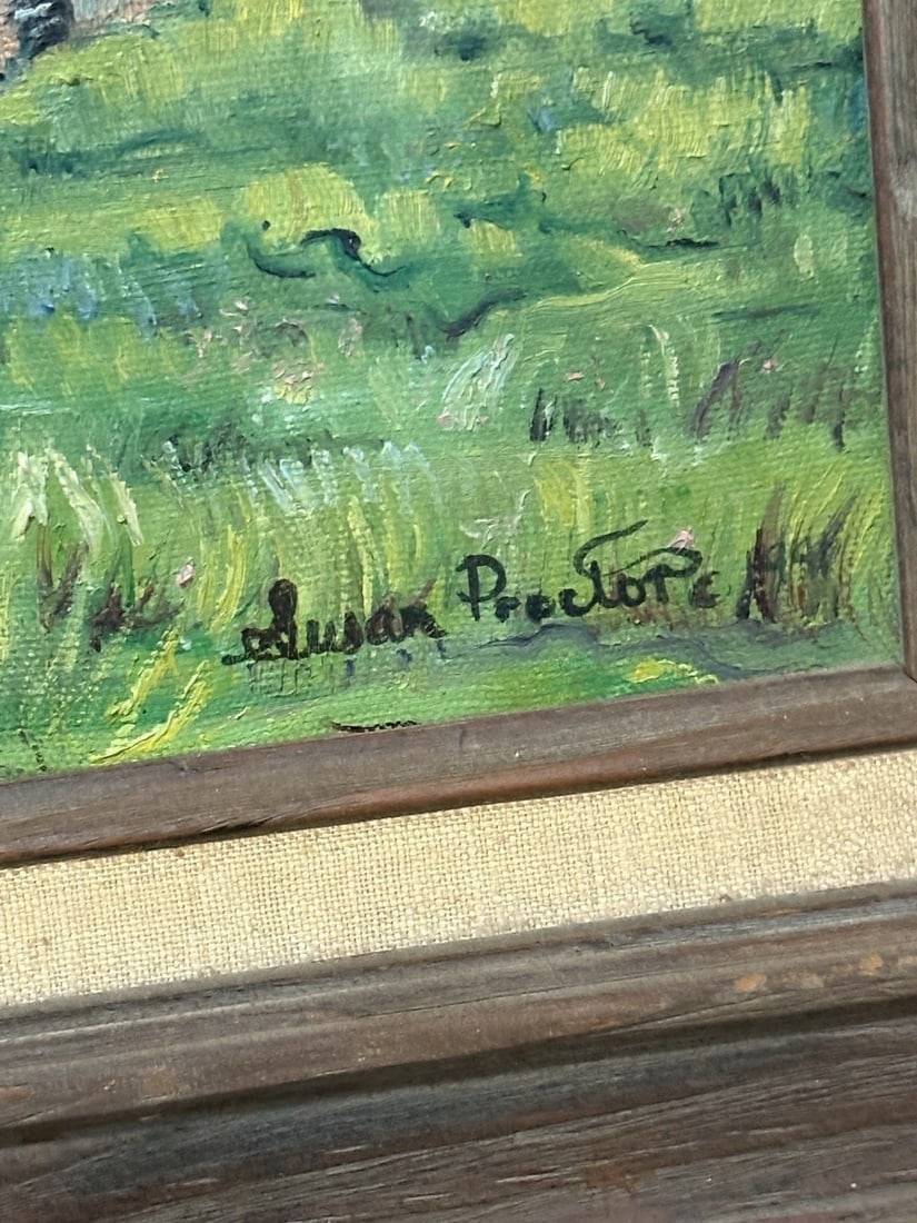 Susan Proctor Oil On Canvas Landscape Painting - 3