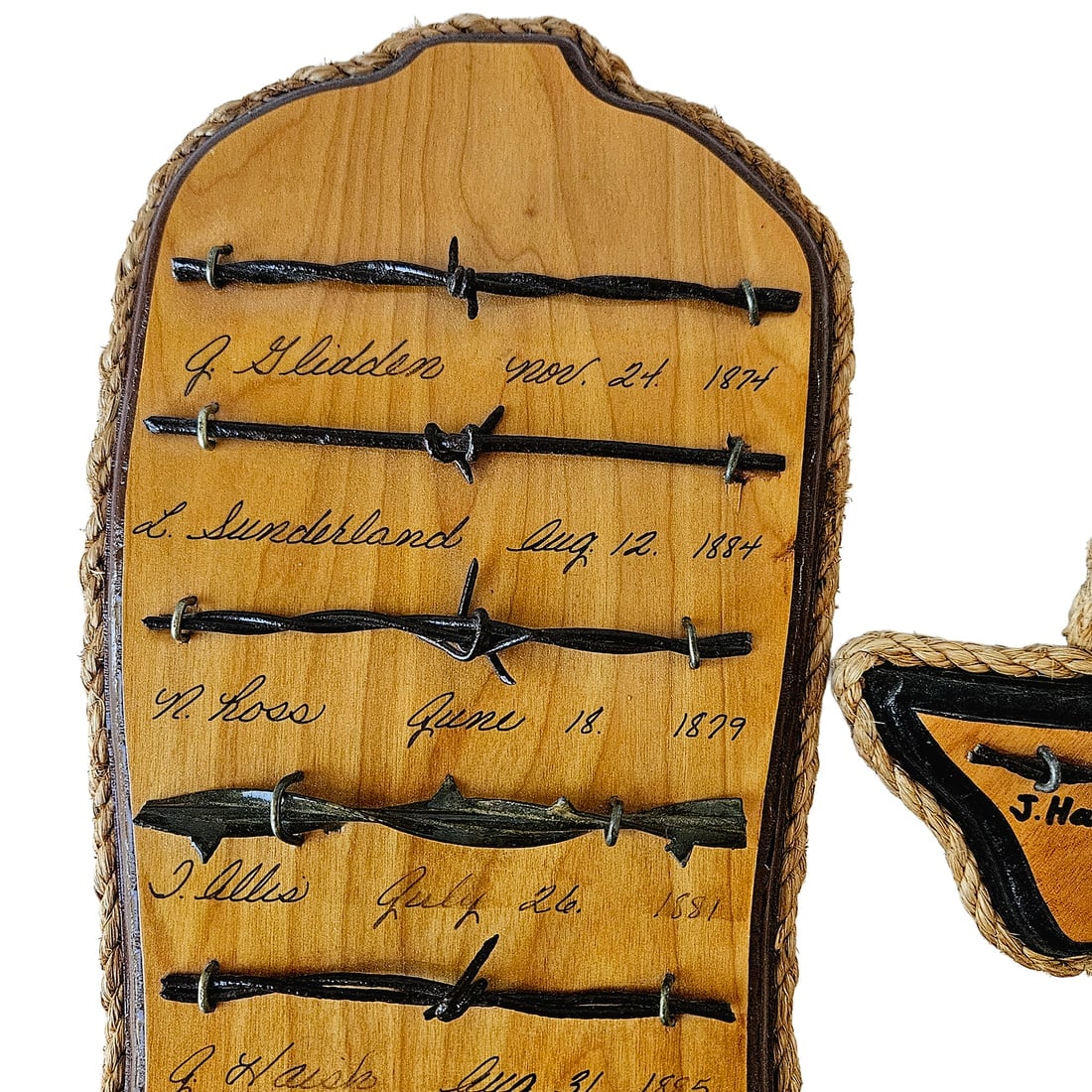 Barbed Wire Displays Set of 2 - 3