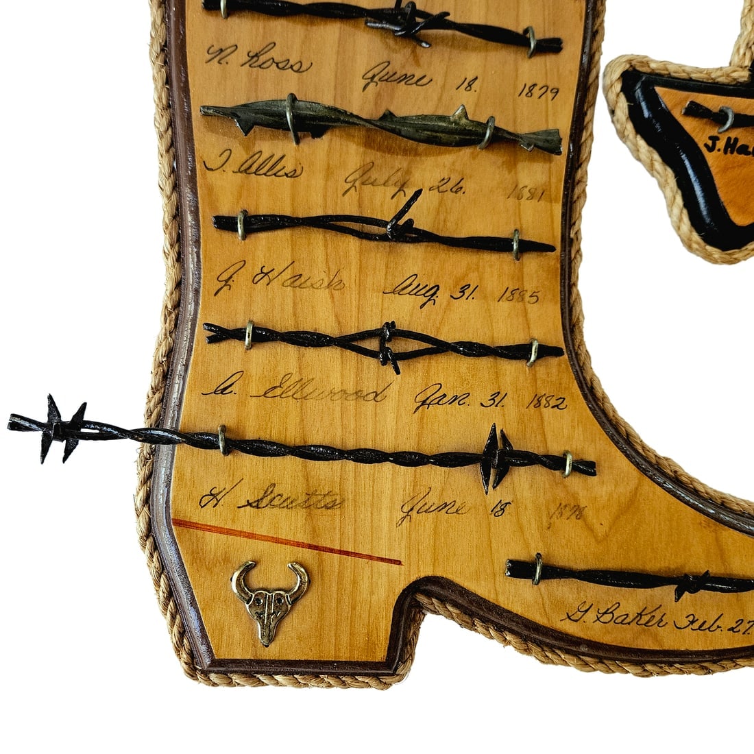 Barbed Wire Displays Set of 2 - 4