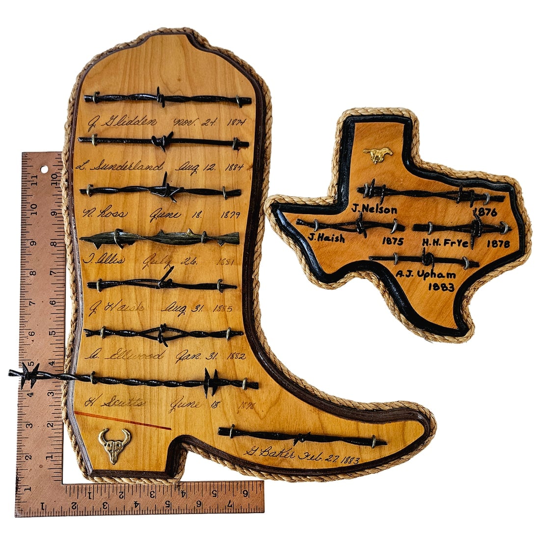 Barbed Wire Displays Set of 2 - 6