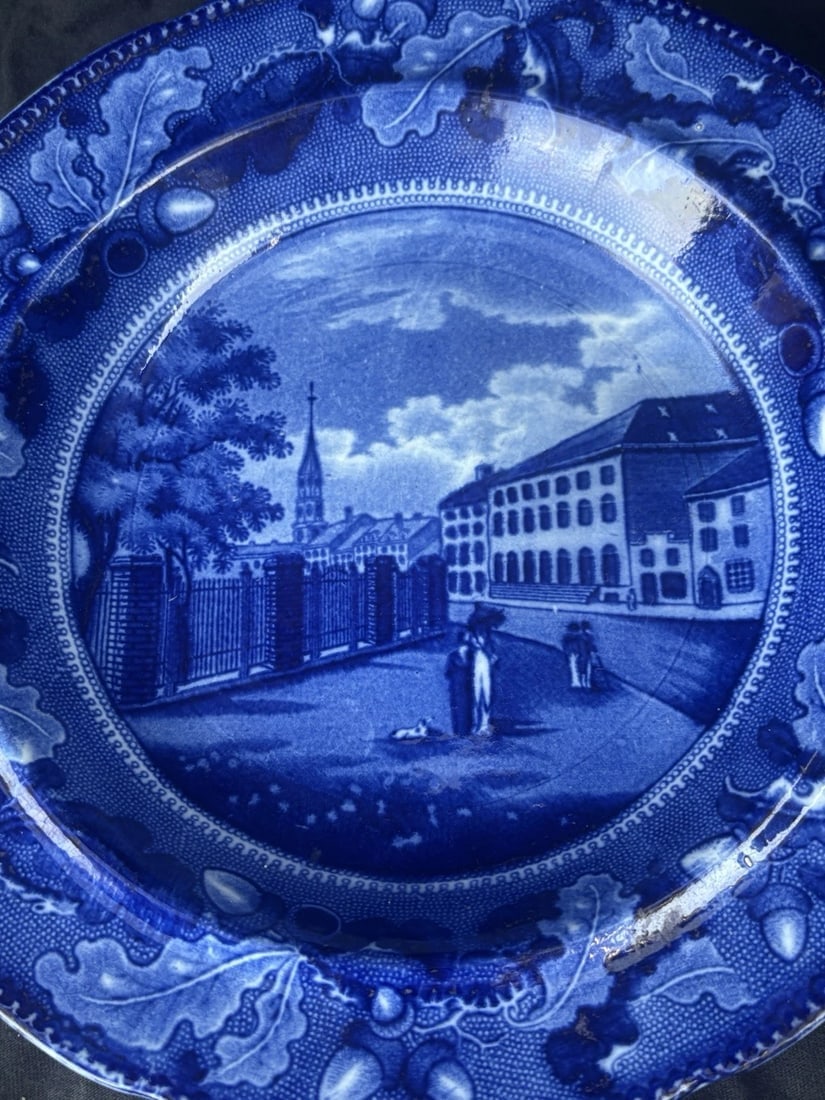 Park Theater NY Historical Staffordshire Plate - 2