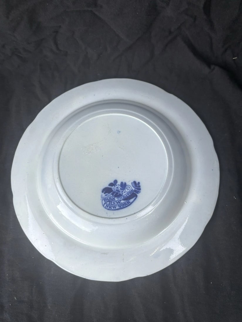 Park Theater NY Historical Staffordshire Plate - 3