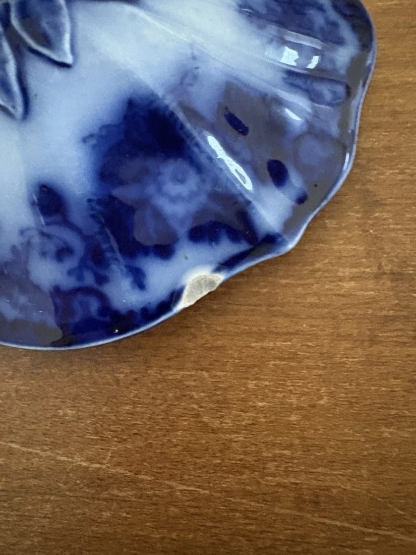 Scinde Flow Blue Sauce Tureen - 6