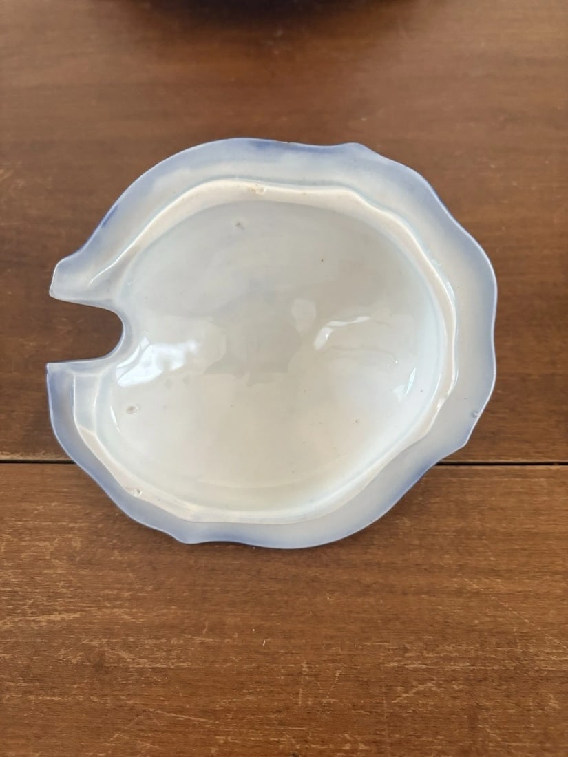 Scinde Flow Blue Sauce Tureen - 7