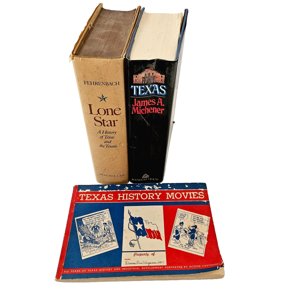 Texas History Books that Every Texas History Buff Should Have: Title: Texas History Books that Every Texas History Buff Should Have Description: Lonestar: A History of Texas and the Texans" by T.R. Fehrenbach, published by The Macmillan Company (New York), 1969 s