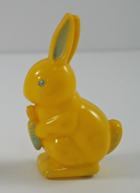 Easter Rabbit w/ Carrot Child’s Rattle #4 - 3