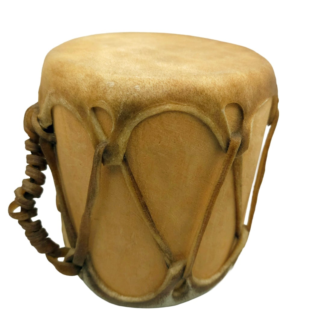 6" Native American Taos Drum - 4