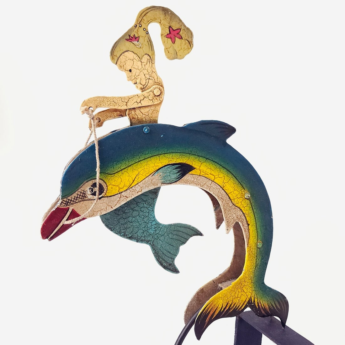 Mermaid & Dolphin Sky Hook Balance Pendulum Toy - 2