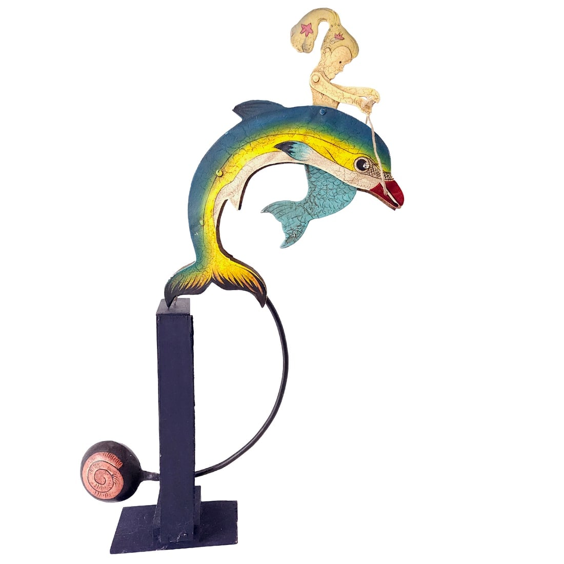 Mermaid & Dolphin Sky Hook Balance Pendulum Toy - 4