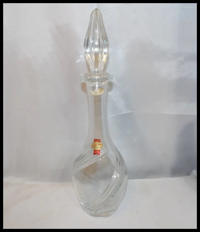Anna Hutte Handmade Bleikristall 24% Leaded Crystal Glass Decanter with Stopper - 2