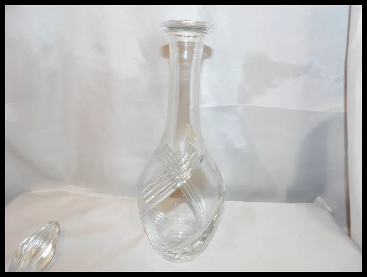 Anna Hutte Handmade Bleikristall 24% Leaded Crystal Glass Decanter with Stopper - 6