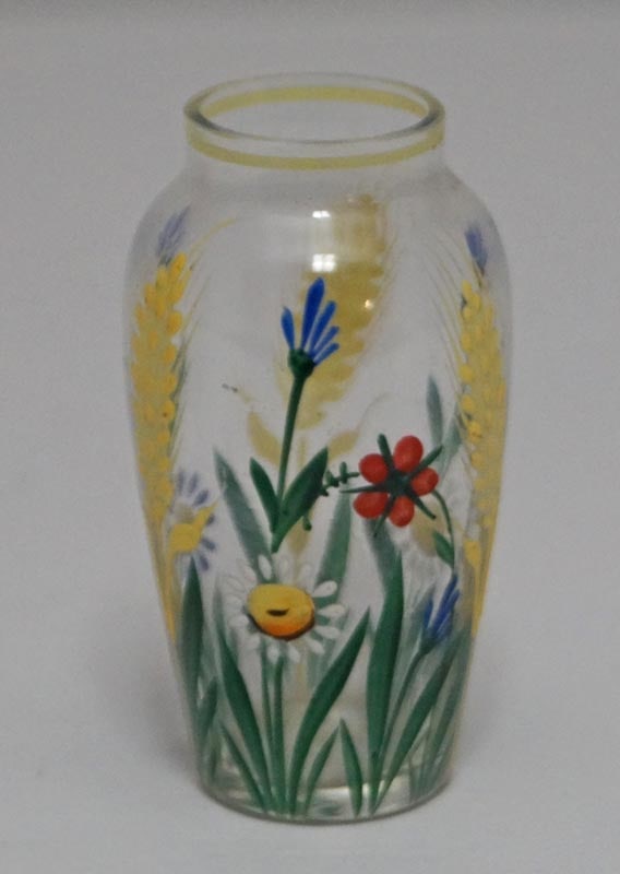 Miniature Czech Art Glass Vase (1 of 6)