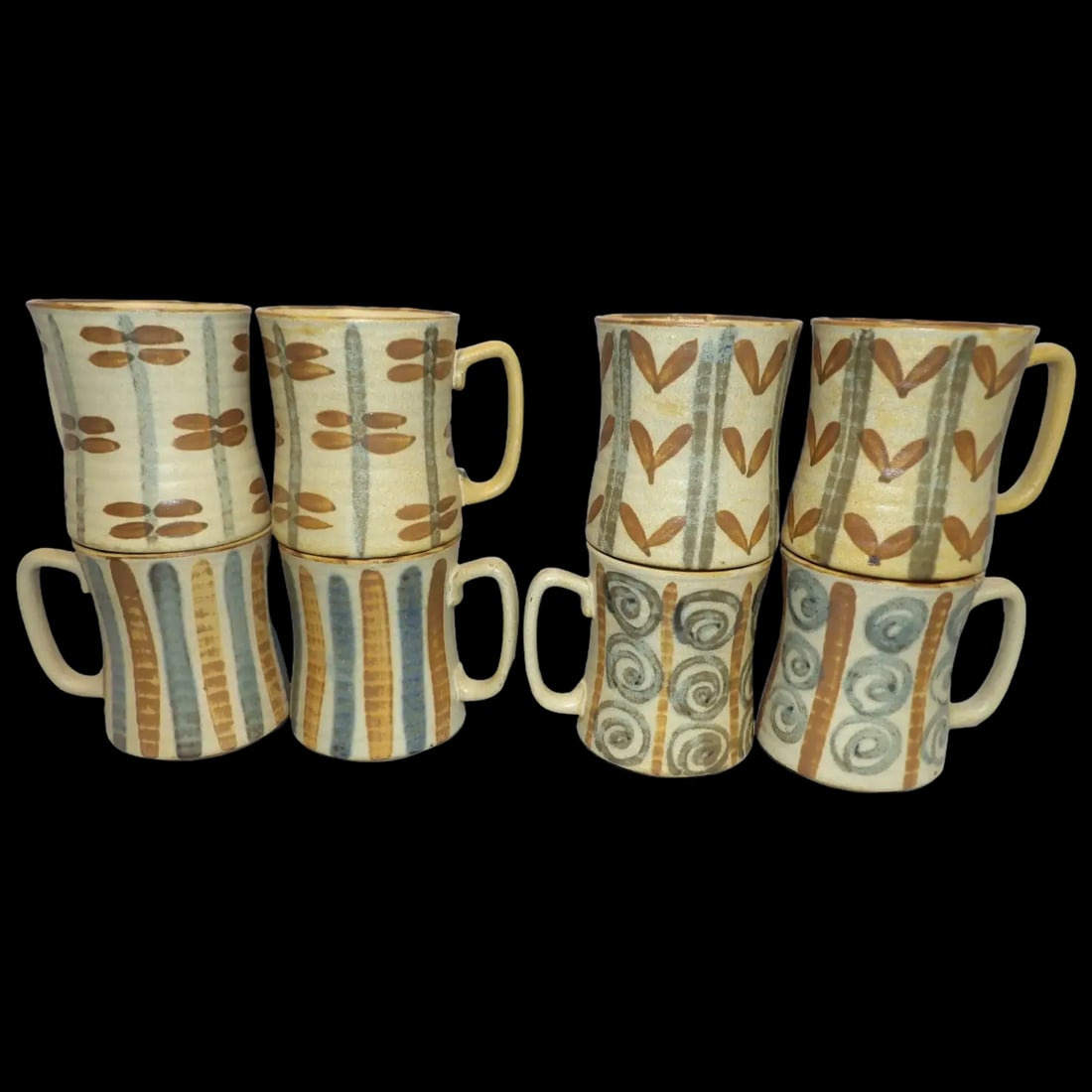 Hand Made Stoneware Coffee Mugs- (1 of 8)