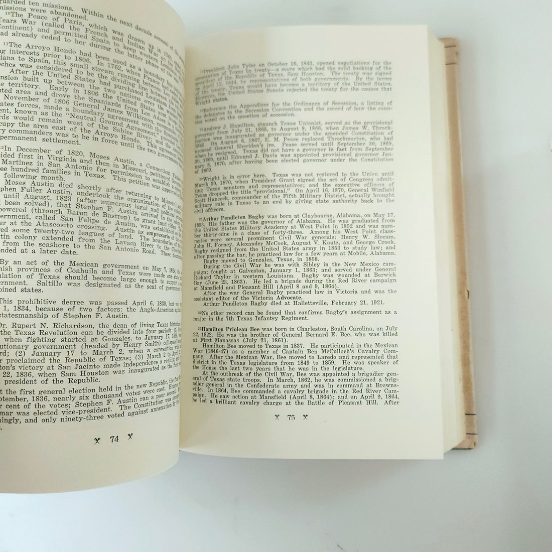 Texas in the War 1861-1865 by Wright & Simpson 1965 SIGNED 1st Edition & 1984 3rd Printing - 10