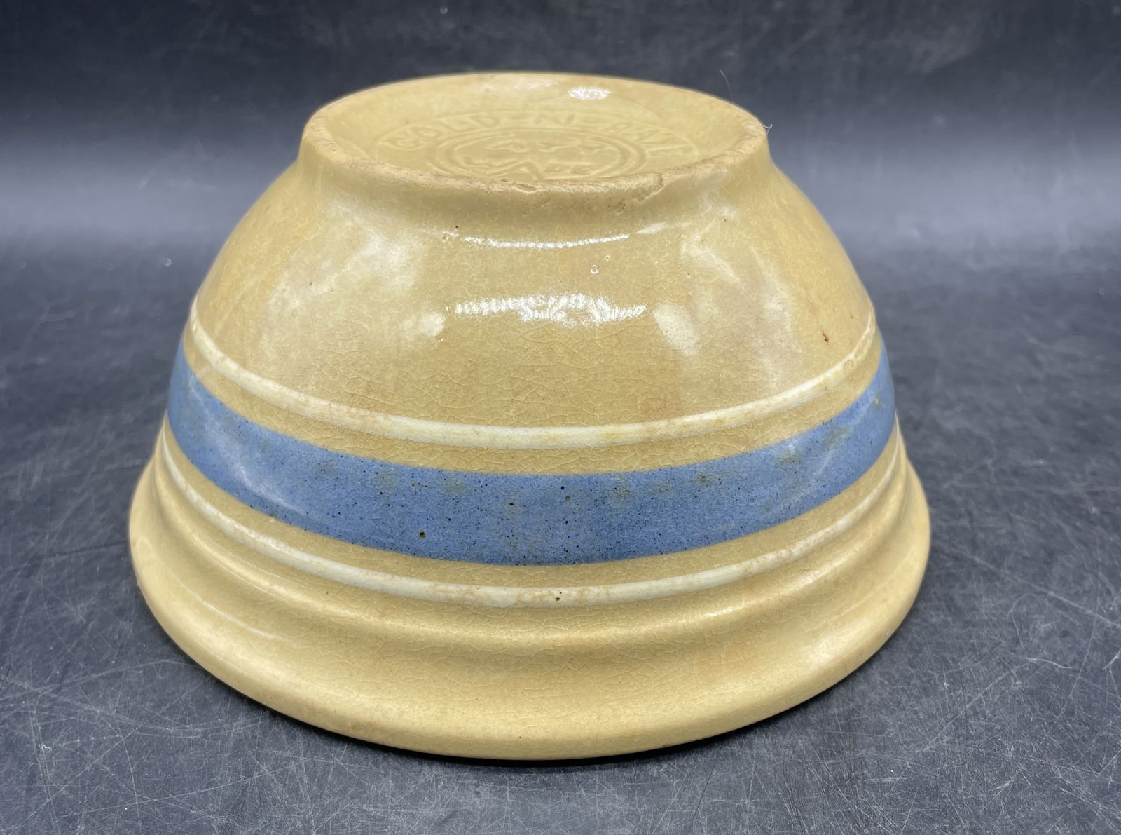 Farmhouse Watt Ware Gold-N-Bake Yellow Mixing Bowl Yellowware - 3