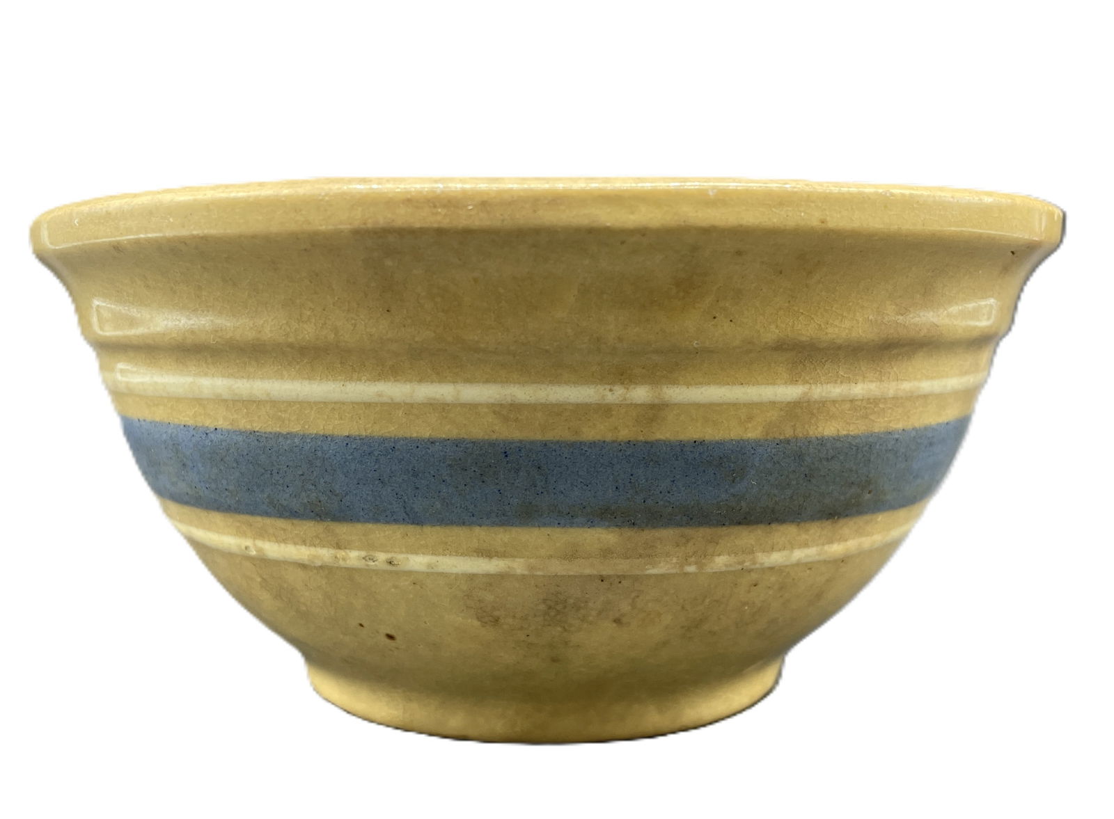 Farmhouse Watt Ware Gold-N-Bake Yellow Mixing Bowl Yellowware - 7