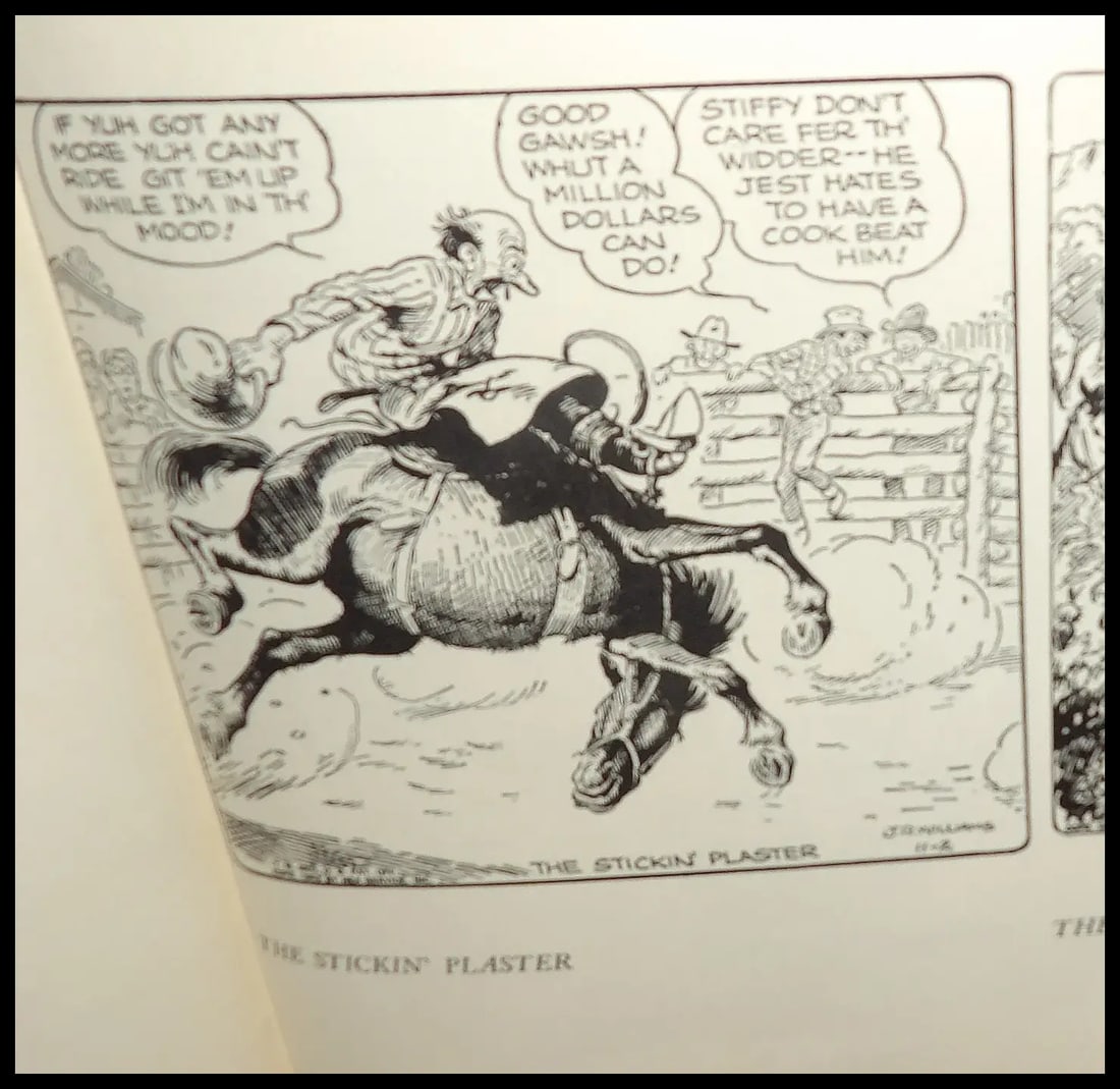 Cowboys Out Our Way – A Book of Cowboy Cartoons by J.R. Williams - Scribner’s Sons 1951 - 15