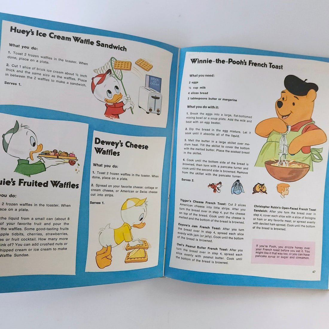 Walt Disney Mickey Mouse Cook Book 1975 First Edition - 7