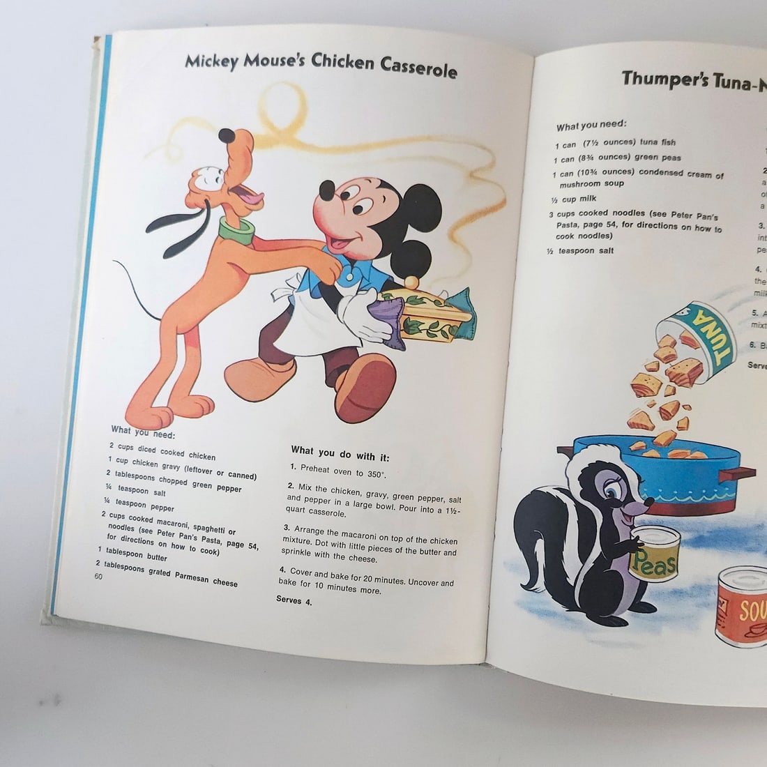 Walt Disney Mickey Mouse Cook Book 1975 First Edition - 8