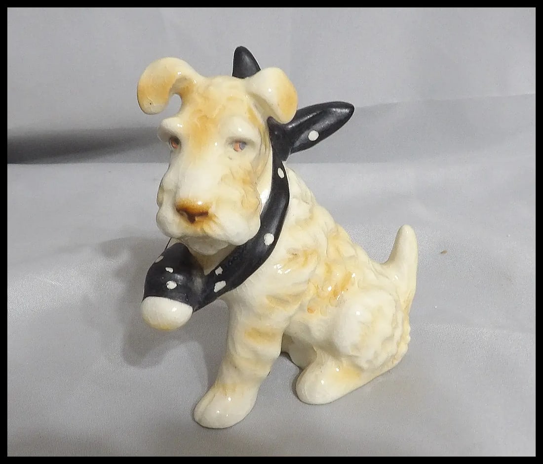 Vintage Sylvac Terrier Porcelain Figurine - 2