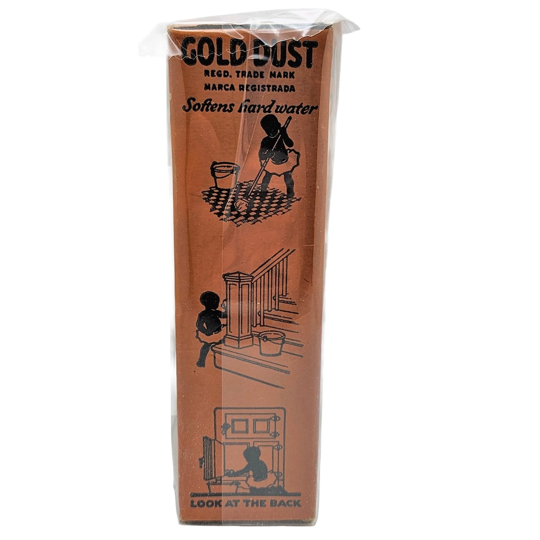 Vintage Fairbanks Gold Dust Washing Powder Bilingual 5 Ounce Collectible Advertising Box - 2