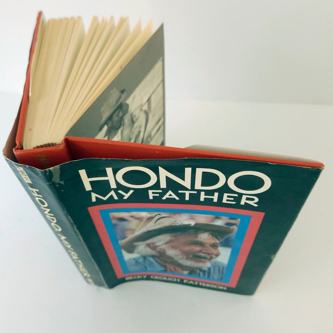 Hondo My Father Becky Crouch Patterson SIGNED HC DJ - 2