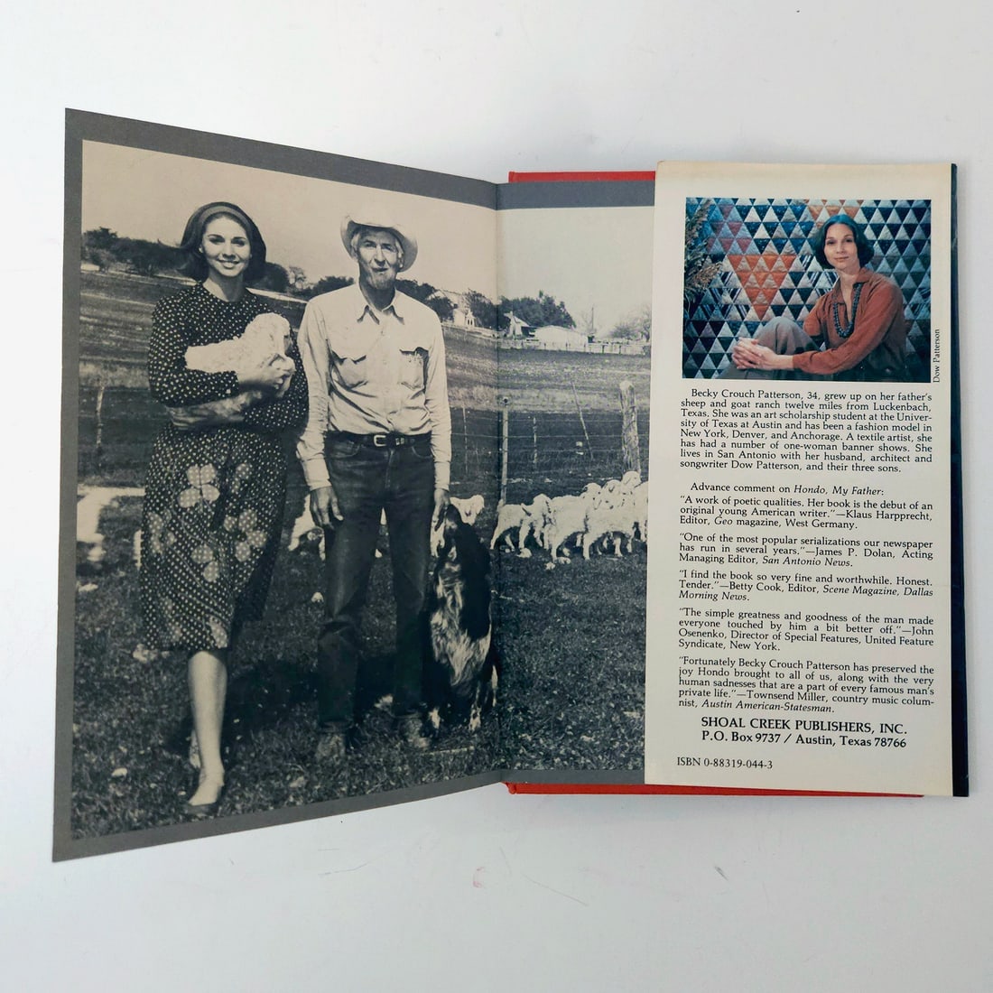 Hondo My Father Becky Crouch Patterson SIGNED HC DJ - 7