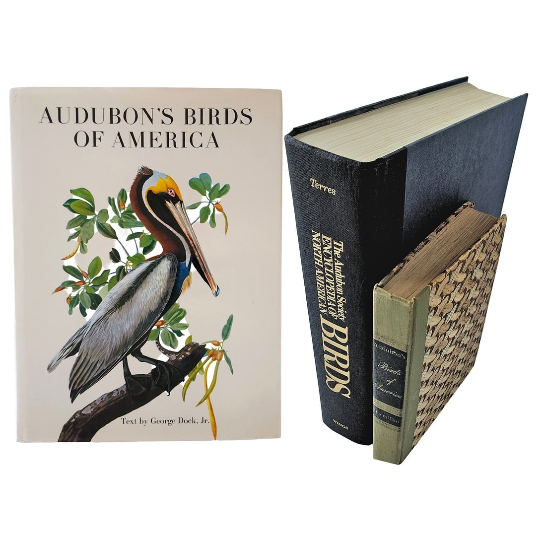 Audubon BIRDS OF AMERICA Book Lot: Title: Audubon BIRDS OF AMERICA Book LotDescription: Audubon’s Birds of America Popular Edition 1950 HC Audubon’s Birds of America 1978 Text by George Dock Jr HC 505 illustrations