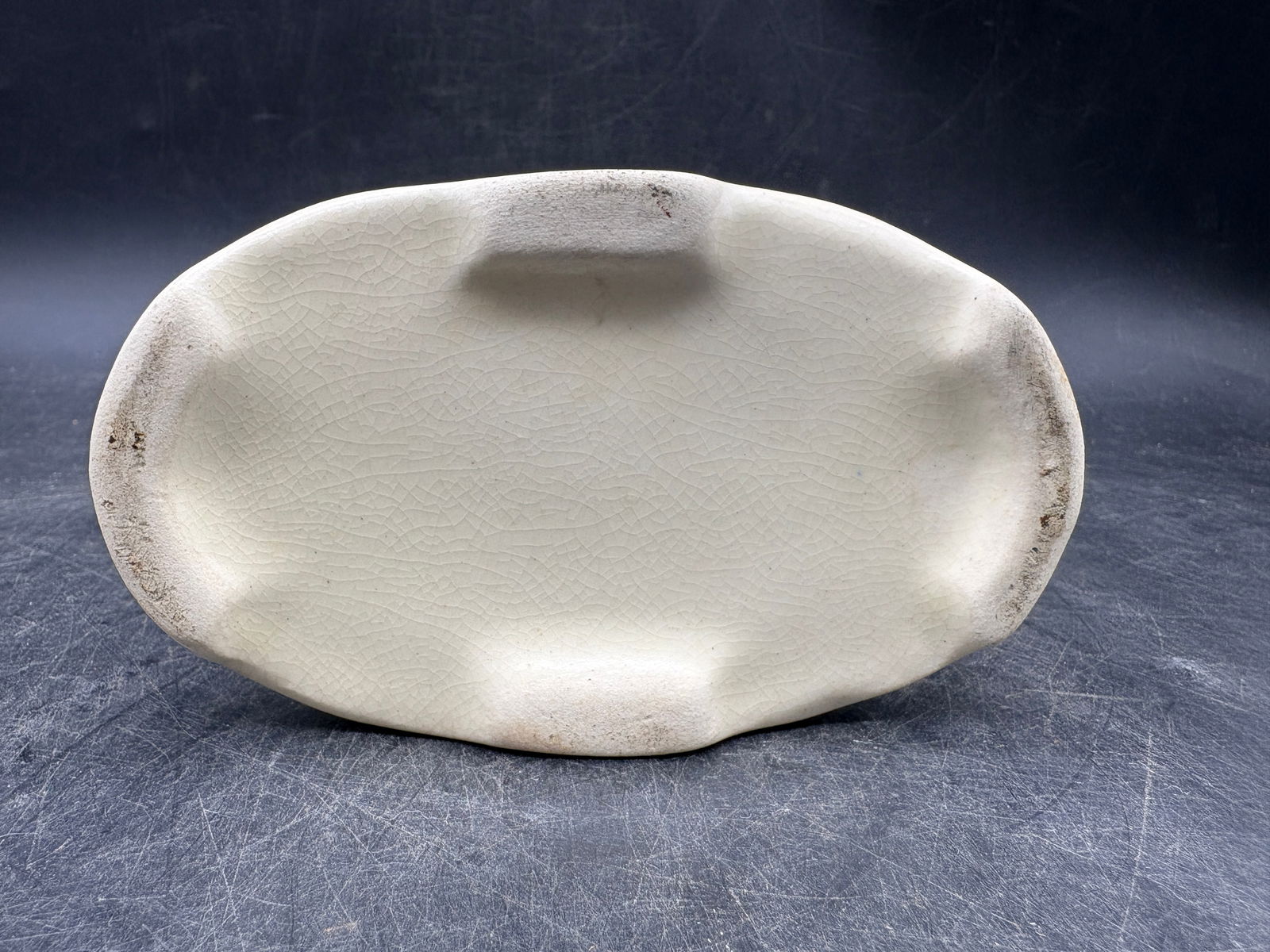 Weller ROMA Pottery Triple Bud Vase Art Pottery 1914-1920 - 7