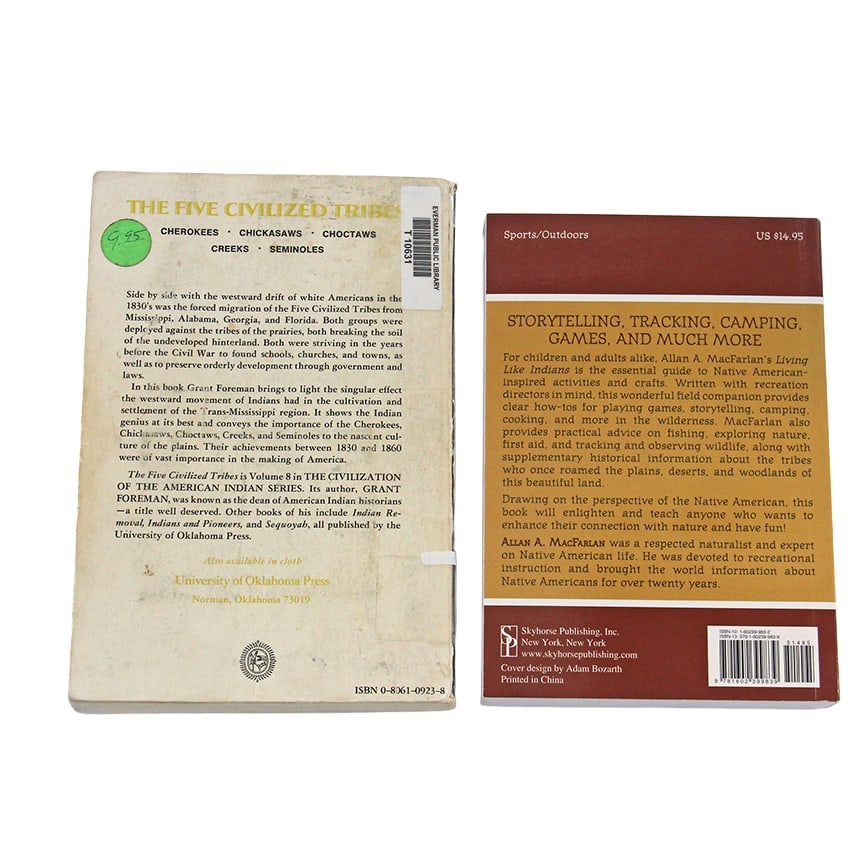 Native American History and Studies Book Lot - 4