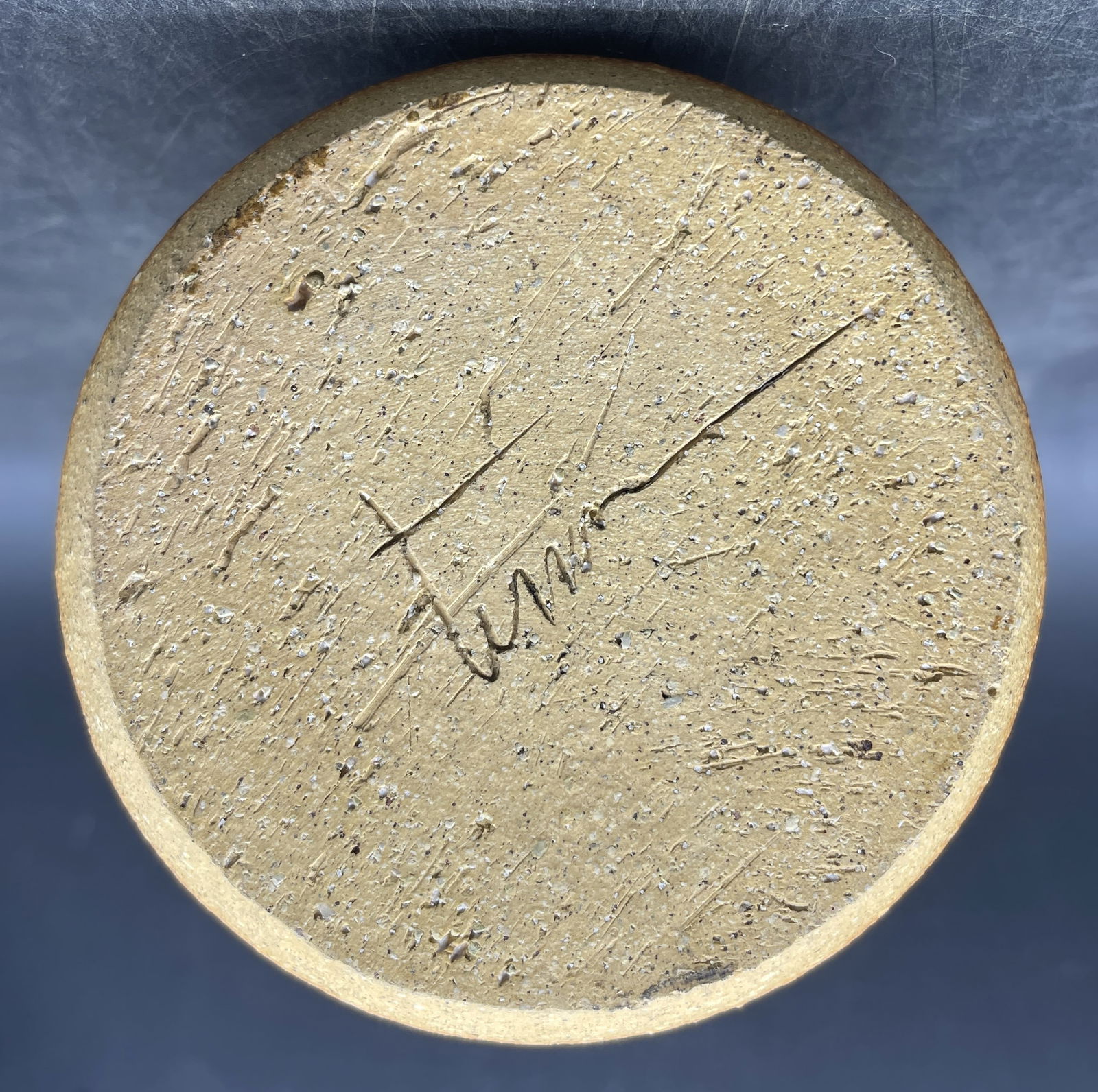 Handmade Signed Art Pottery Vessel Jug Vase - 3