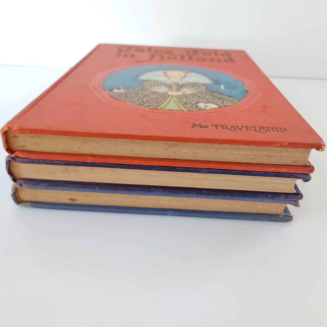 My Travelship Tales Complete 3 Vol Set Circa 1925 Illustrated Children's Books - 12