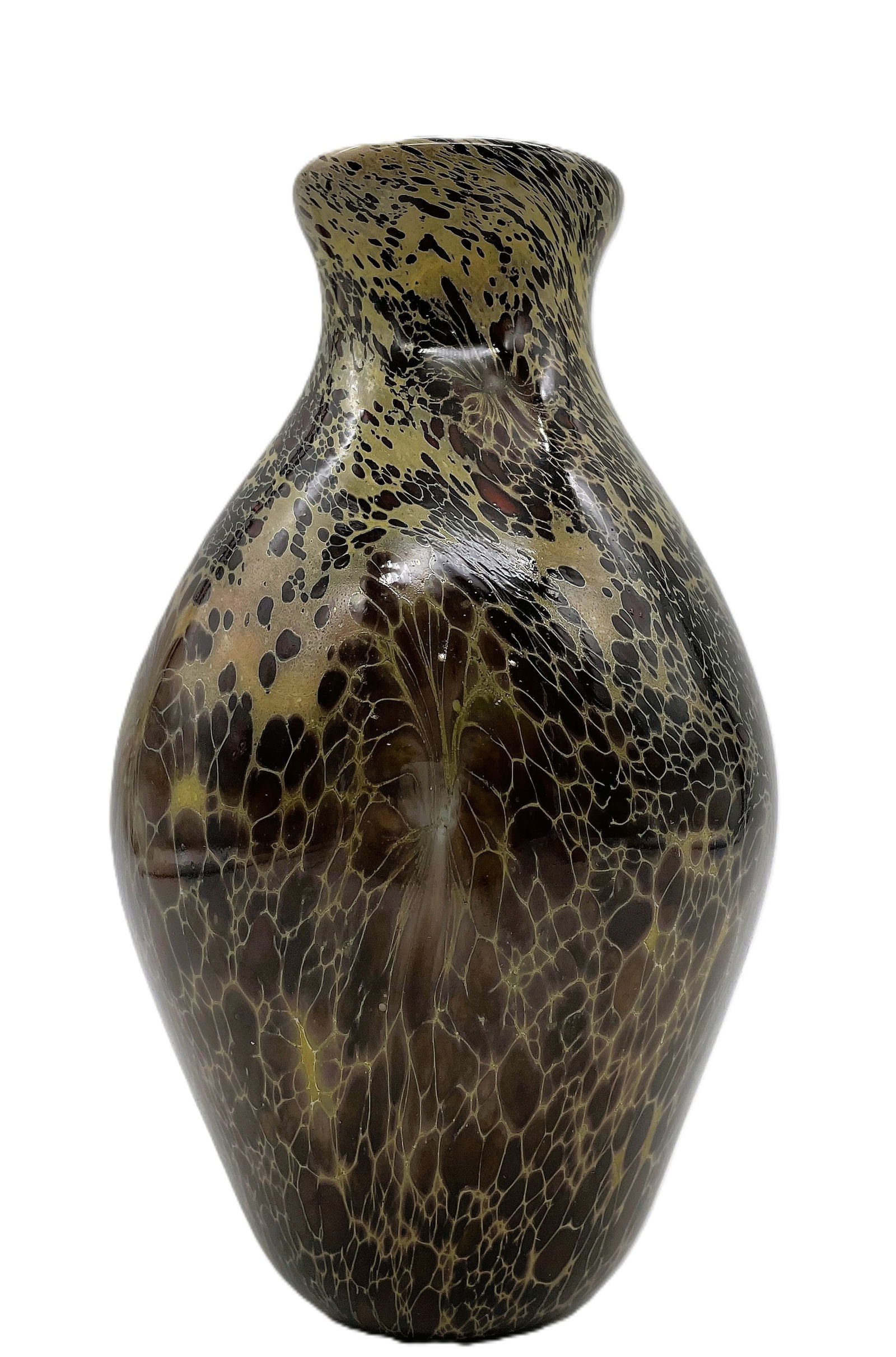ART GLASS VASE MICHAEL COHN - 2