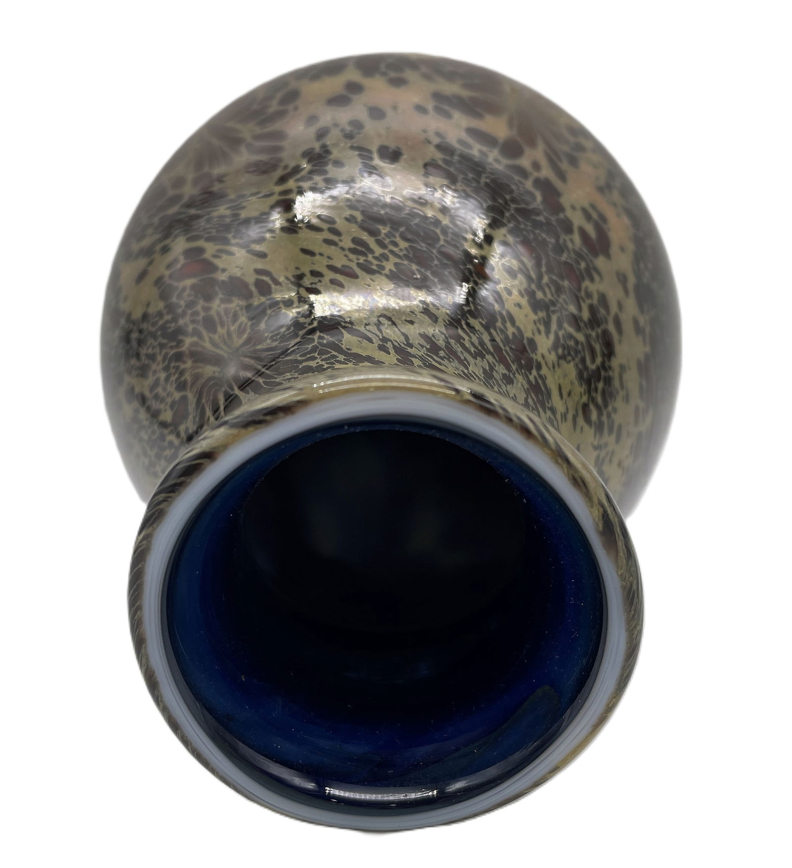 ART GLASS VASE MICHAEL COHN - 3