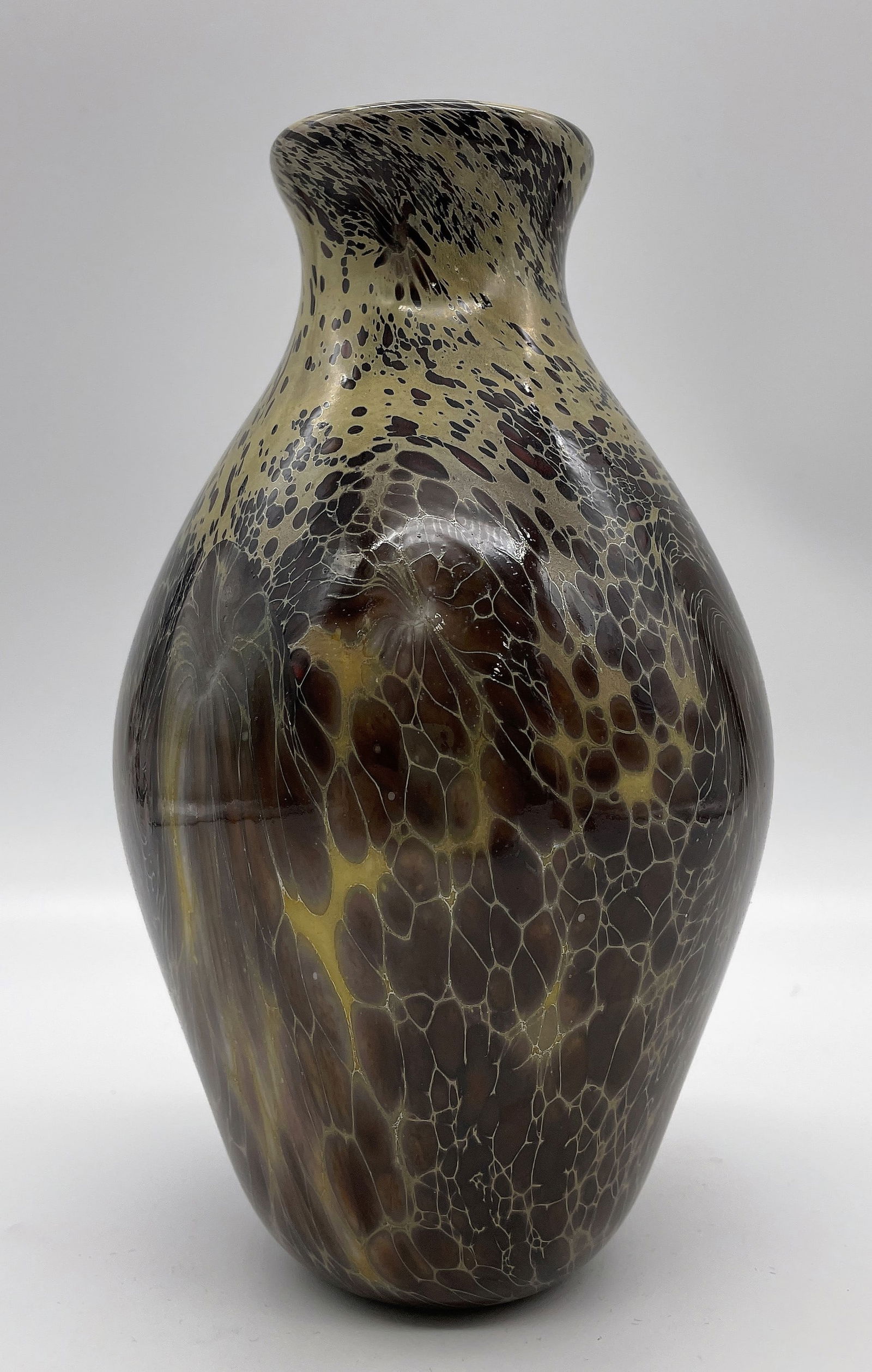 ART GLASS VASE MICHAEL COHN - 7