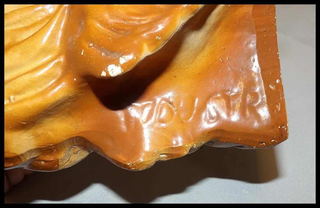 Vintage Chalkware Pekingese Dog - 9