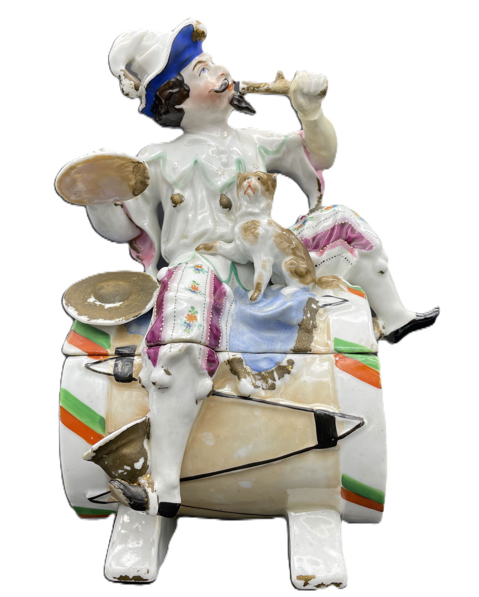 CONTA & BOEHME JESTER HUMIDOR, TOBACCO JAR (1 of 8)