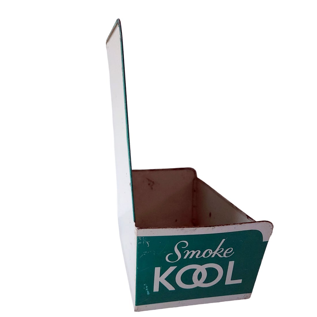 Kool Menthol Magic Vintage Tin Litho Counter-top or Wall-mounted Matchbook Holder Advertising - 4