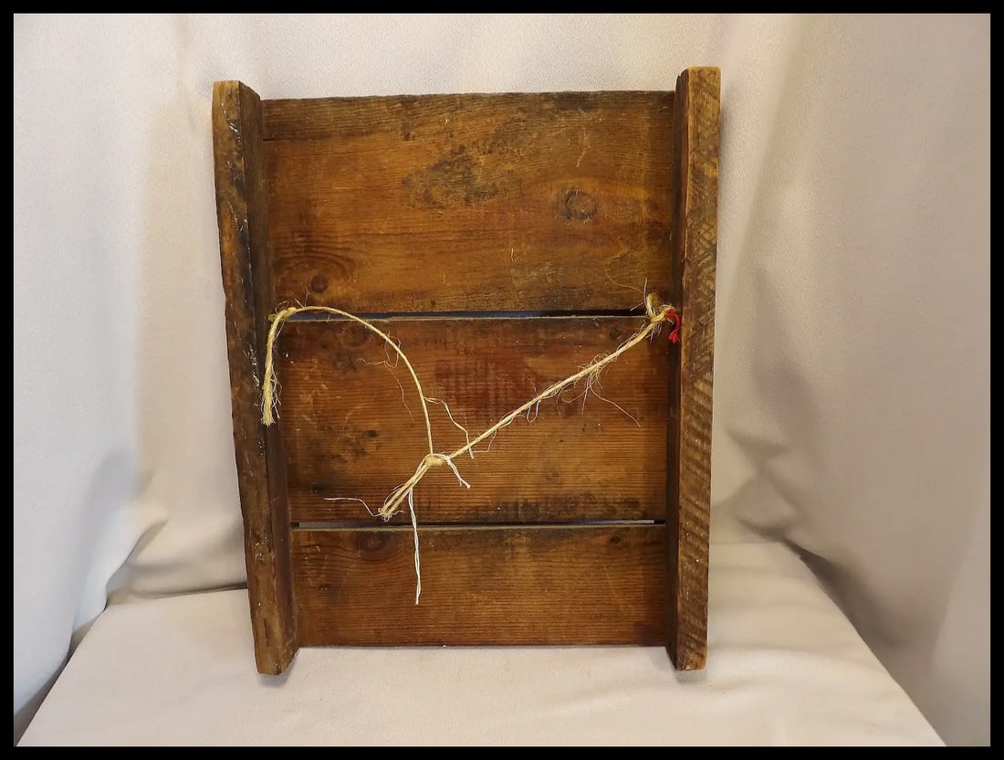 Vintage Grape Nuts Cereal Advertisement Decoupaged on Old Wood - 2