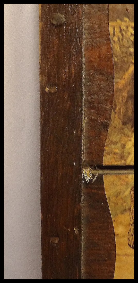 Vintage Grape Nuts Cereal Advertisement Decoupaged on Old Wood - 3