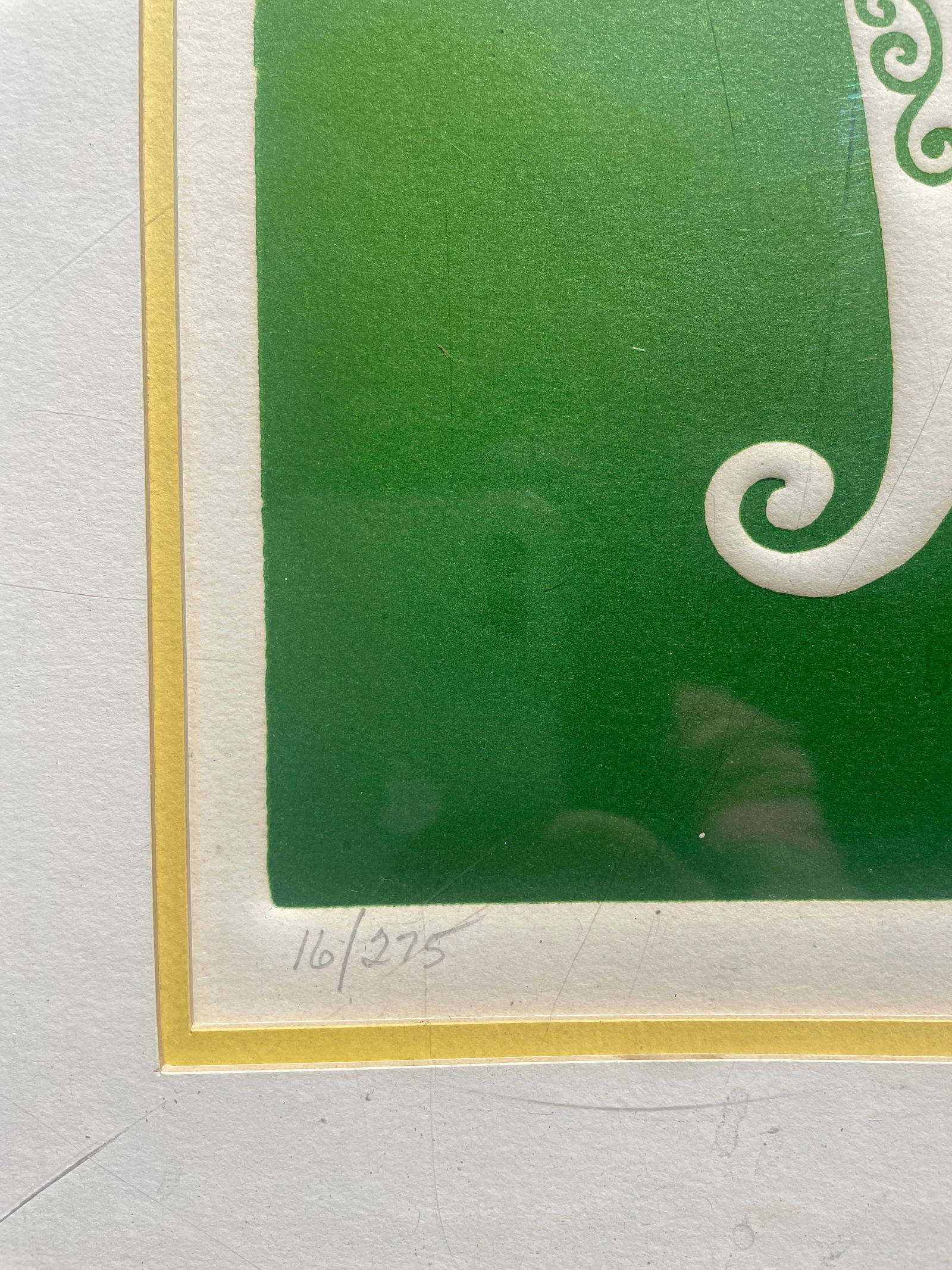 Vintage Etching AVE MARIA "April Showers" Signed Framed Limited Edition 16/275 - 4